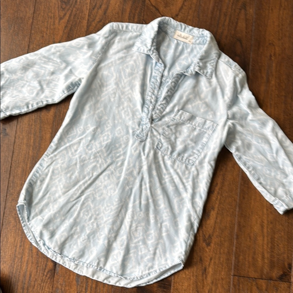 Light Blue Button-Up Shirt